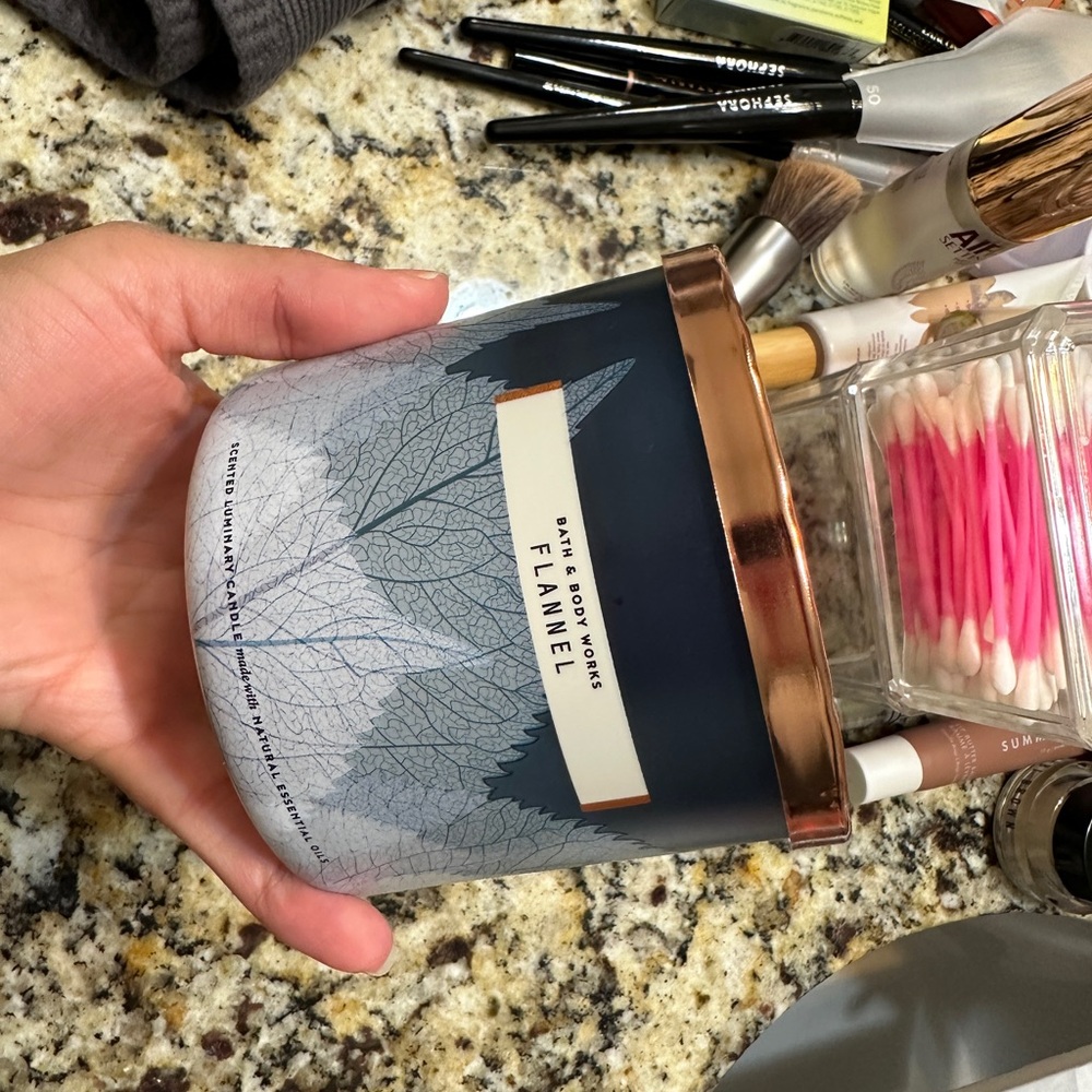 Bath & Body Works Flannel 3-Wick Candle ($24.50)